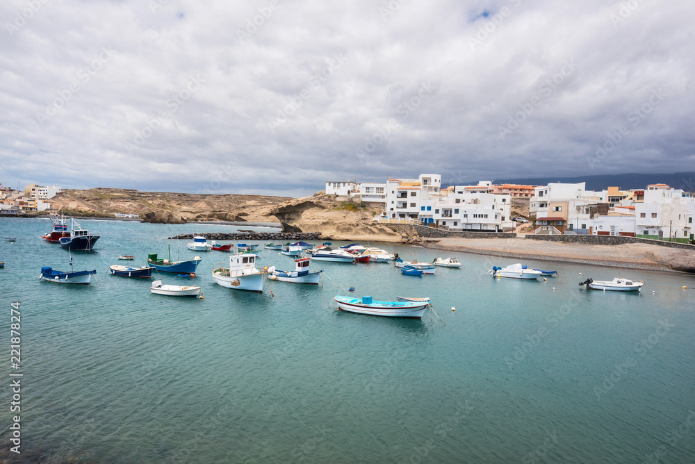 Town and Port of Tajao village in South Tenerife, Canary islands, Spain. Town and Port of Tajao village in South Tenerife, Canary islands, Spain.