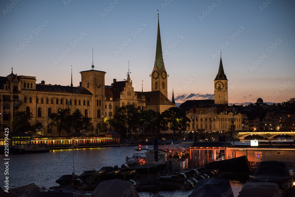 Obraz premium zurich city