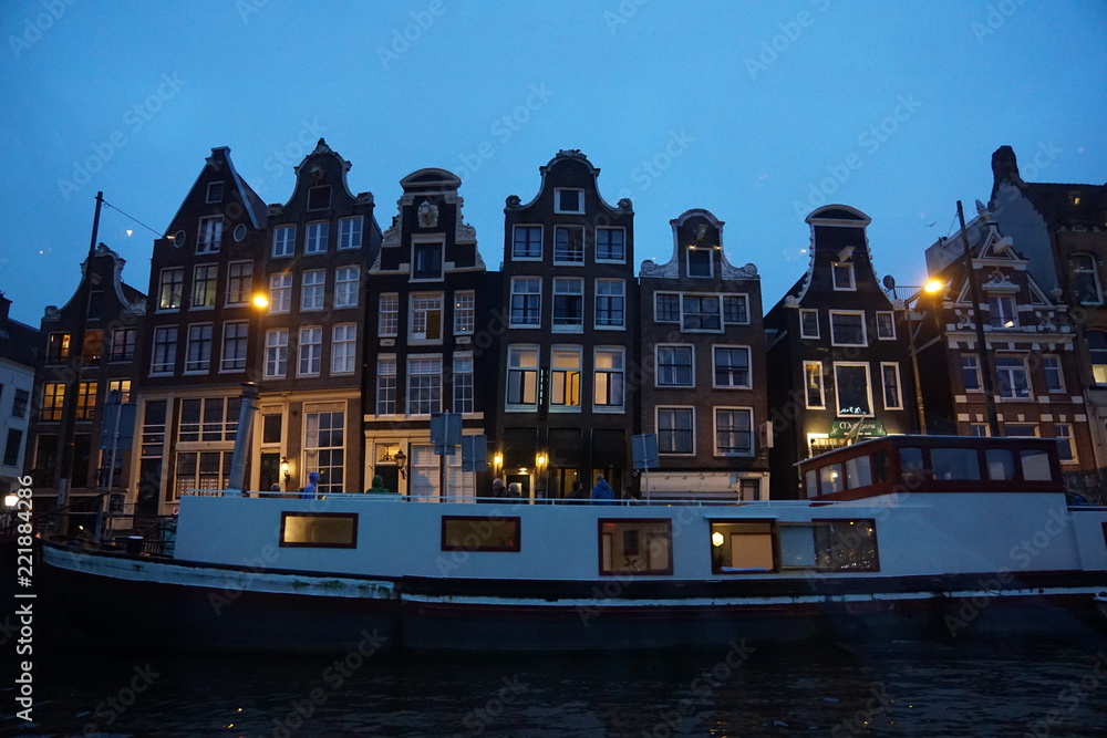Architektur und kunst in Amsterdam in Holland