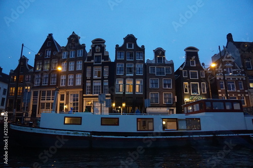 Architektur und kunst in Amsterdam in Holland