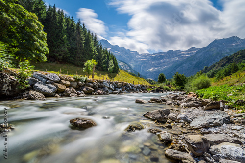 Long exposure from gavarnie (Pyrénées, France)