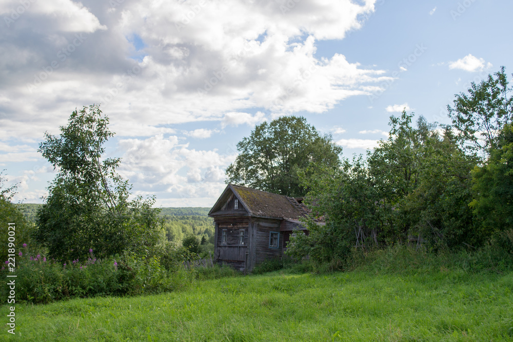 Old russian wooden country house Old russian wooden country house