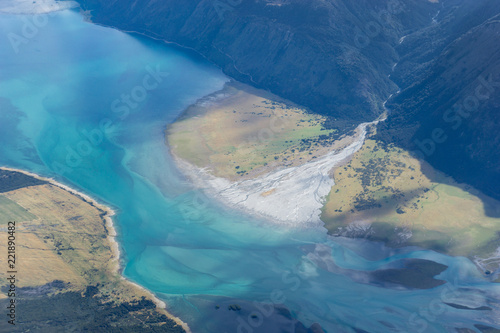 Scenic Flight Over New Zeand South Island National Park To Franz Josef Glacier