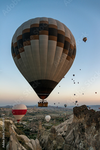 Hot air balloons adventure