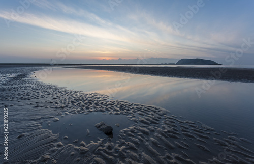 Twilight at Uphill Beach