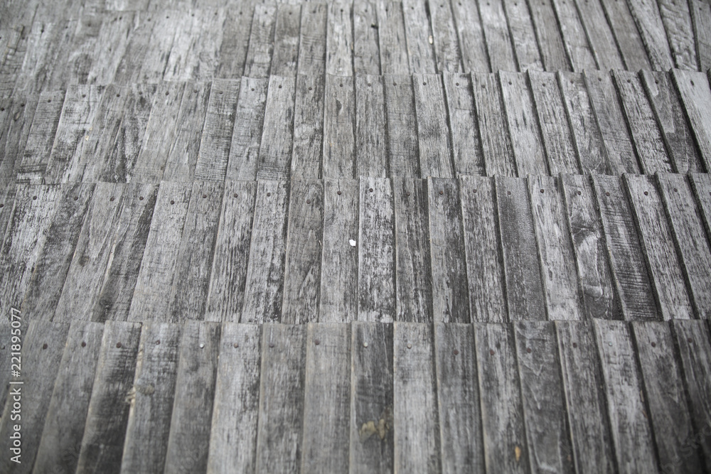 Fototapeta premium Old wooden plank background