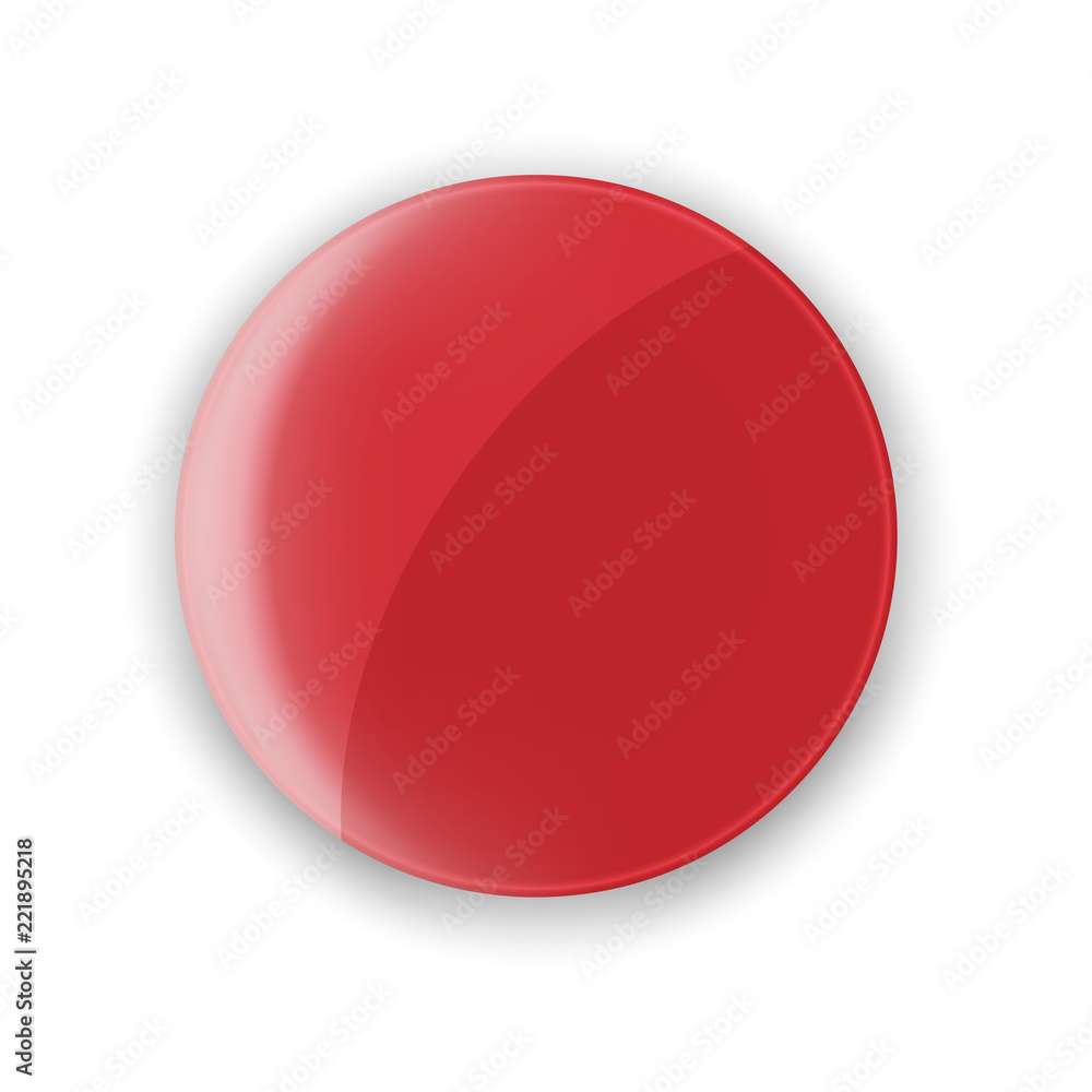 Blank badge. vector realistic illustration Blank badge. vector realistic illustration