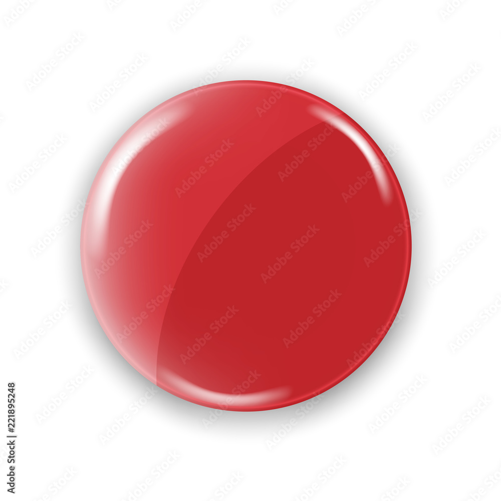 Blank badge. vector realistic illustration Blank badge. vector realistic illustration