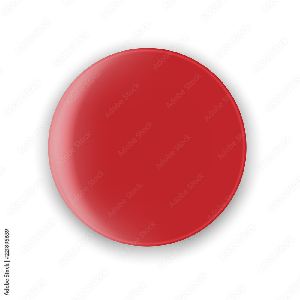 Blank badge. vector realistic illustration Blank badge. vector realistic illustration