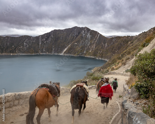 Laguna Quilotoa, Ecuador 