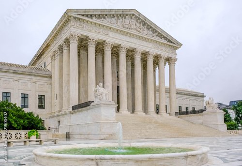 US Supreme Court building in Washington DC