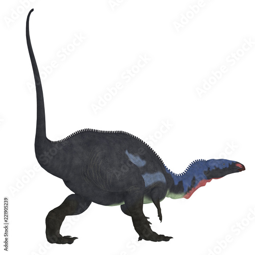 Fototapeta Naklejka Na Ścianę i Meble -  Camptosaurus Dinosaur Tail