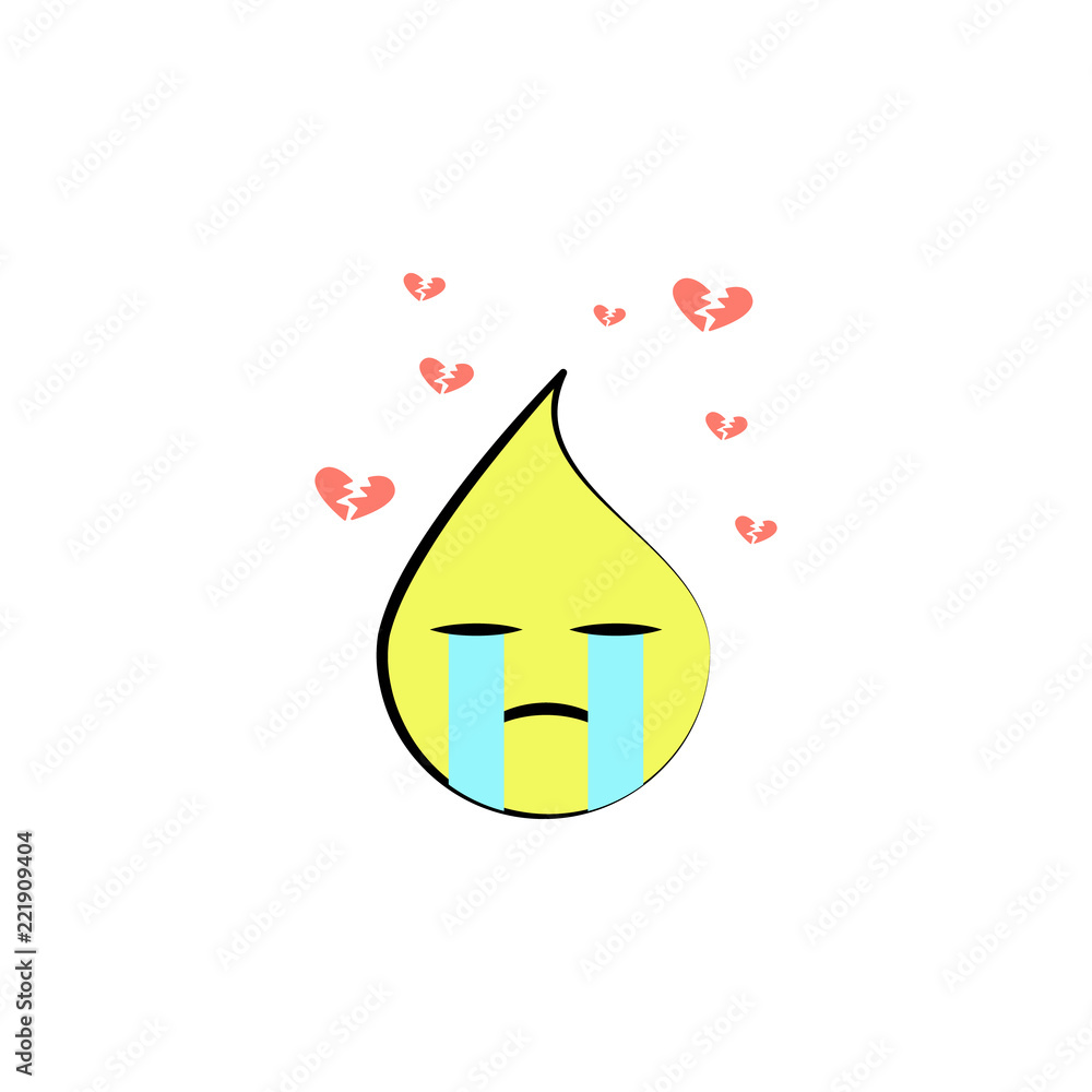 emoji crying icon. Element of colored emoji icon for mobile concept and web apps. Cartoon emoji crying icon can be used for web and mobile emoji crying icon. Element of colored emoji icon for mobile concept and web apps. Cartoon emoji crying icon can be used for web and mobile