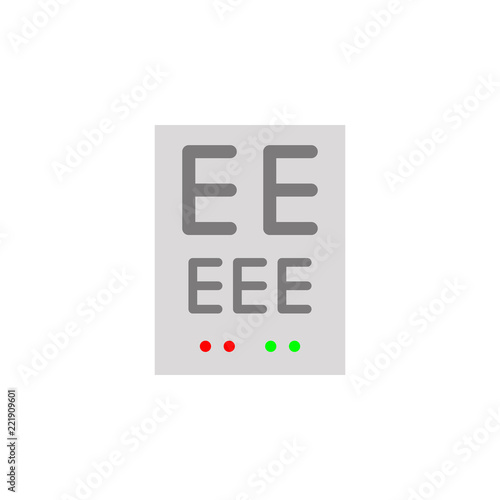optometry illustration. Element of optometry icon for mobile concept and web apps. Colored optometry illustration can be used for web and mobile
