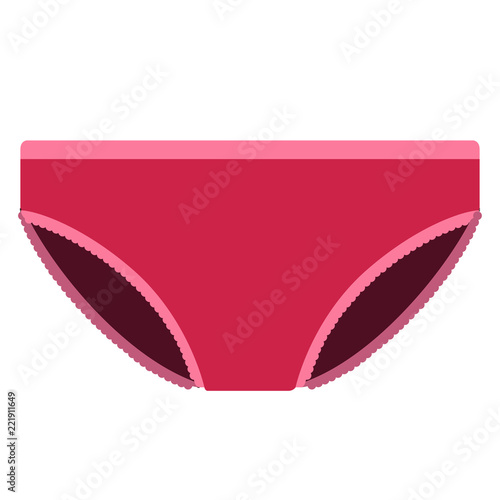 Isolated female underwear image. Vector illustration design