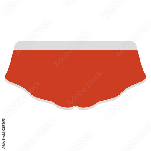 Isolated female underwear image. Vector illustration design