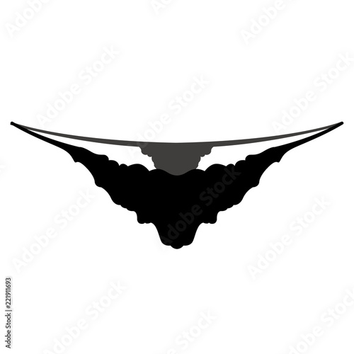Isolated female underwear image. Vector illustration design
