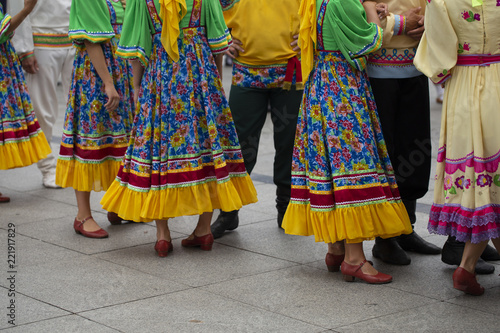 Russian folk dance group