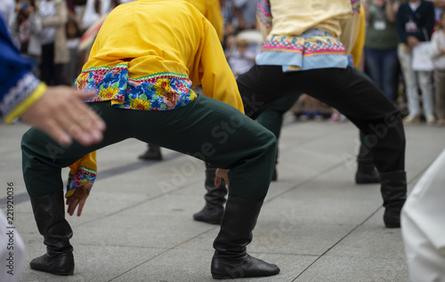 Russian folk dance group