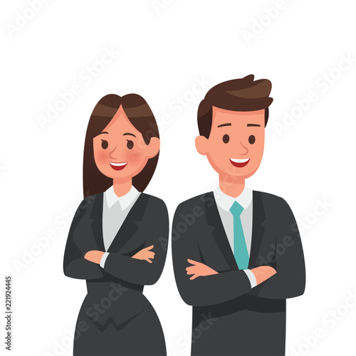 business people character vector design