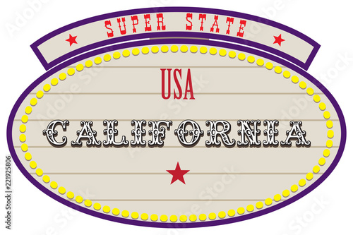 Super State USA - California photo