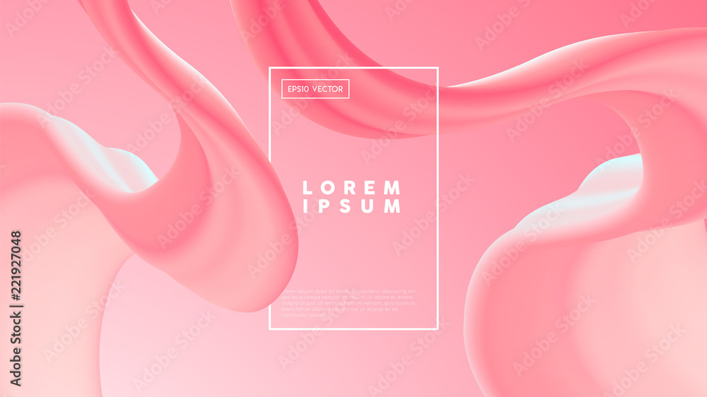Abstract pink gradient background template - obrazy, fototapety, plakaty 