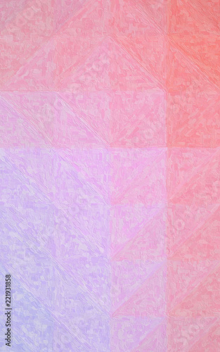Abstract illustration of Vertical pink and blue Realistic Impasto background, digitally generated.