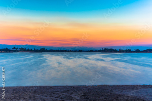 sunset long exposure