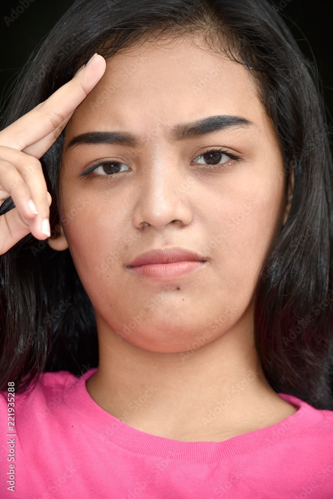 Obraz premium Thoughtful Diverse Person