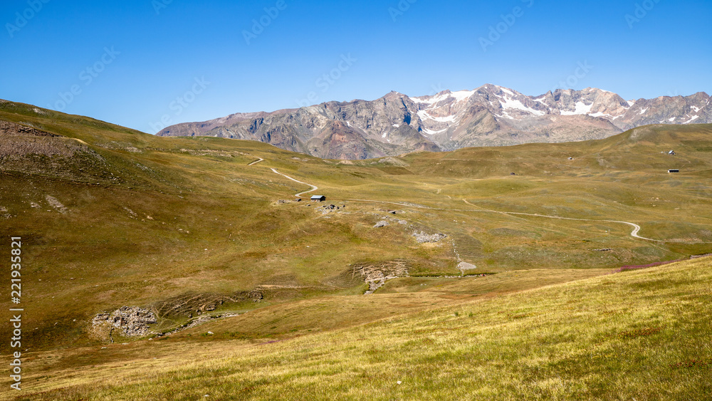 Plateau d'Emparis, en Oisans dans les Alpes françaises