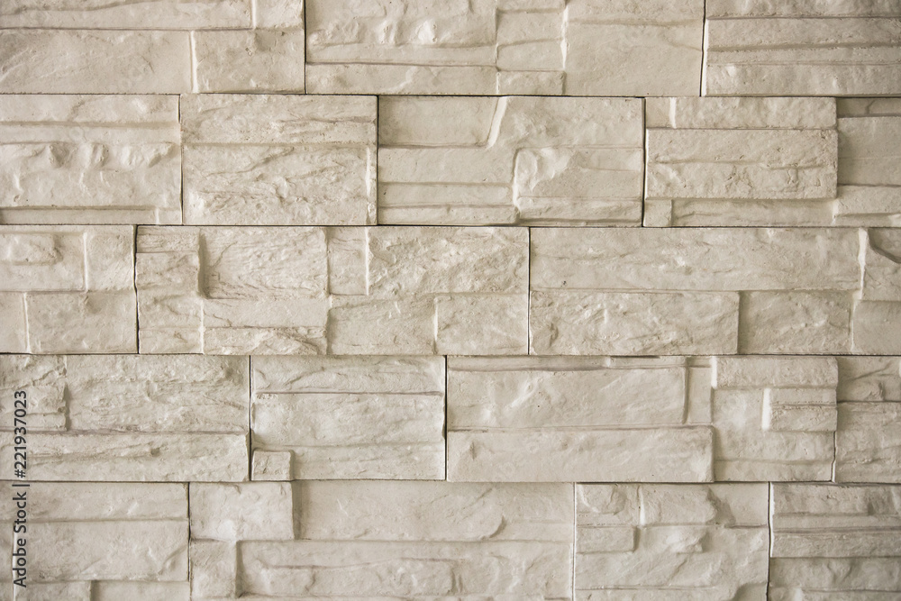 Obraz premium the stone wall texture background natural color.Background of stone wall texture photo.Natural stone wall texture for background.Old Brick texture, Grunge brick wall background.