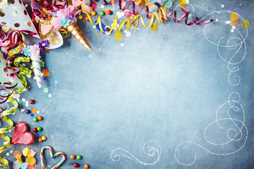 Decorative carnival party background