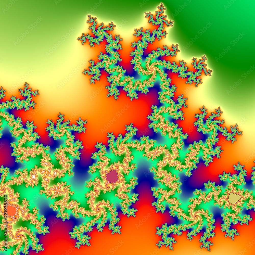Fractal 2D texture. Computer illustration Fractal 2D texture. Computer illustration