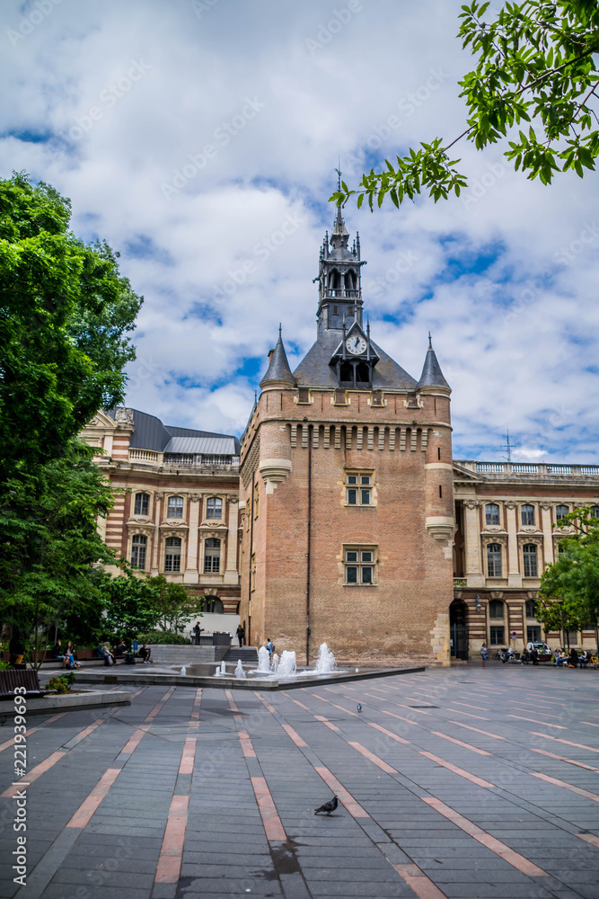 Obraz premium Toulouse, Haute-Garonne, Occitanie, France.