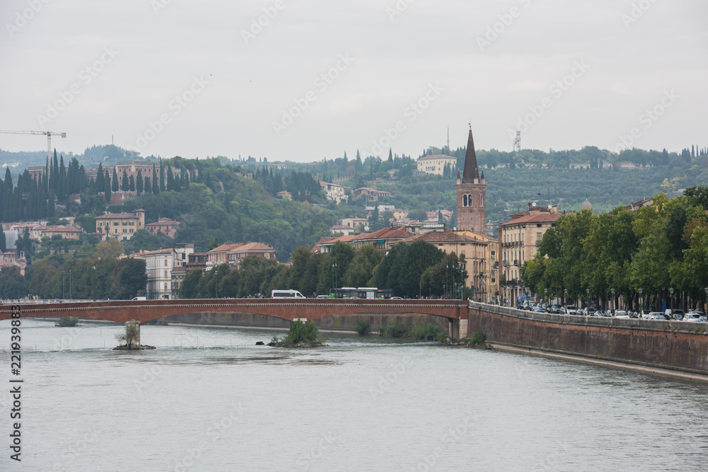 Fototapeta premium View Verona Italy