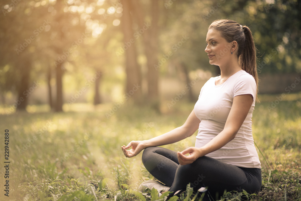 Fototapeta premium Meditation.