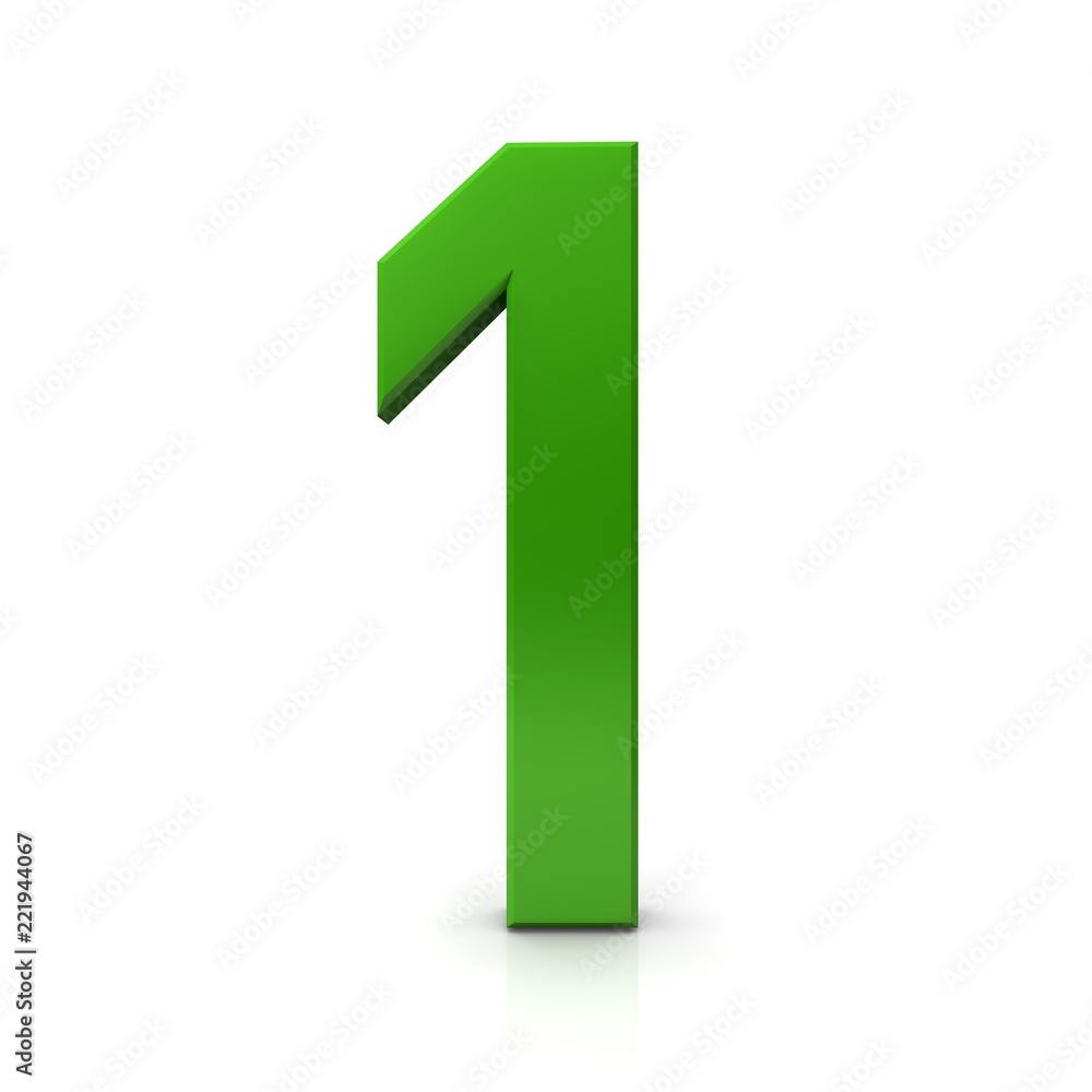 1 one number sign symbol icon 3d green isolated first render graphic 1 one number sign symbol icon 3d green isolated first render graphic