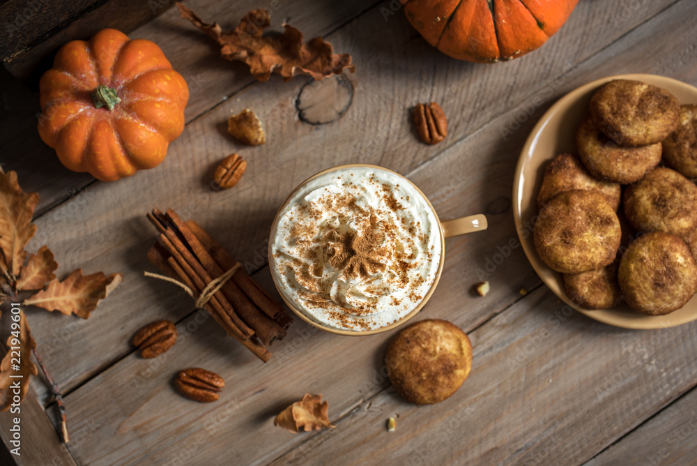 Fototapeta premium Pumpkin Spice Latte