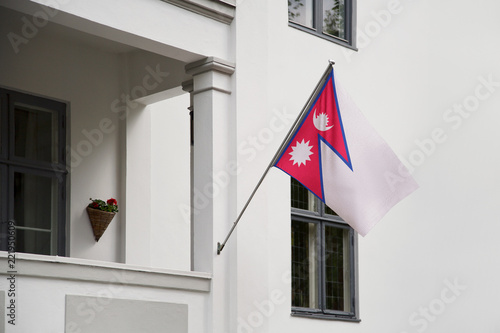 Canvas-taulu Nepal flag