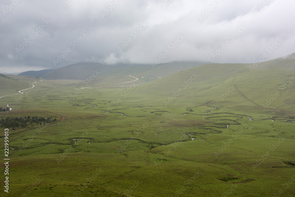 Obraz premium Persembe Plateau,Aybasti,Ordu,Turkey