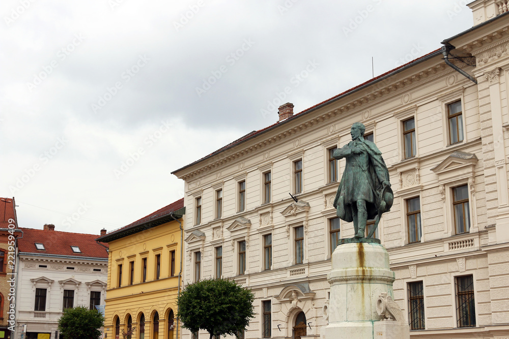 The Kossuth monument Pecs Hungary