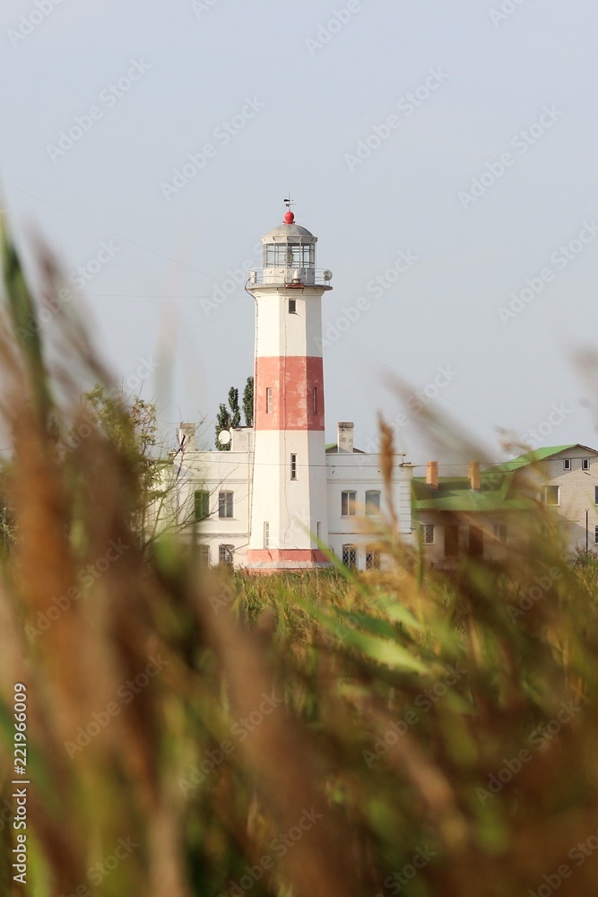 Lighthouse on the coast Lighthouse on the coast