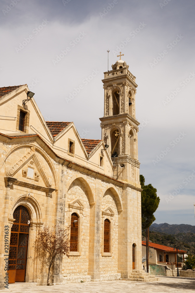 Old Agios Mamas church in Cyprus