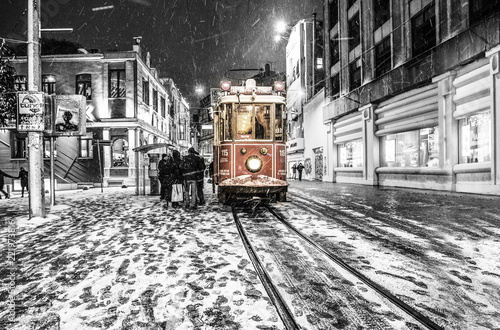 Photography winter times in Istanbul