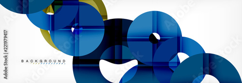 Modern geometrical abstract background