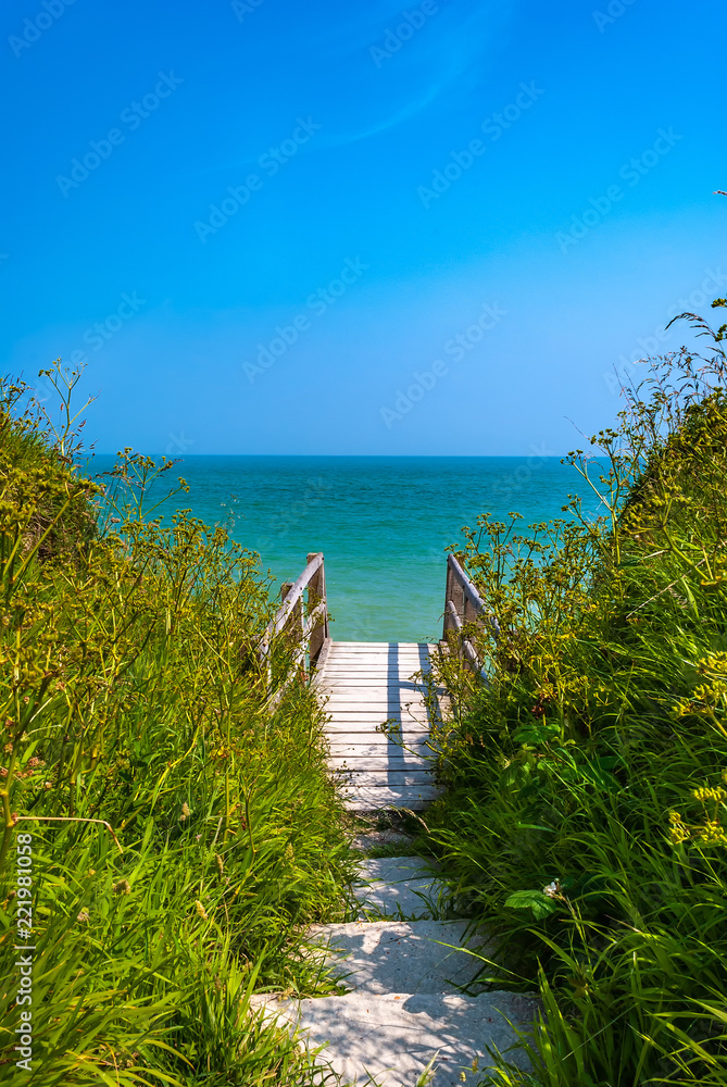 Obraz premium bridge Burling Gap