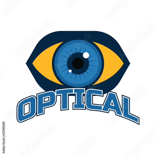eye clinic / ophthalmic clinic / ophthalmology / optometrist logo