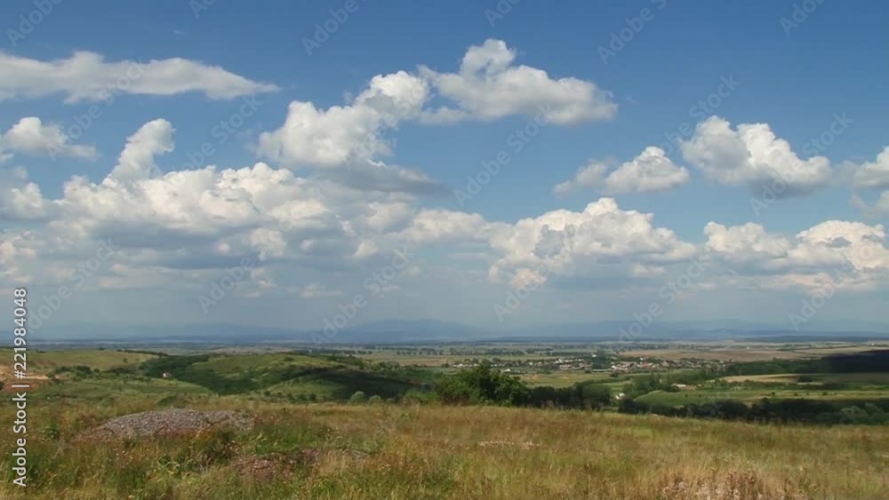 Landscape from the height of the landscape Landscape from the height of the landscape