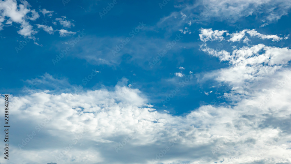 Obraz premium 青空・雲
