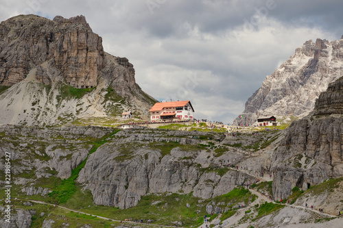 Wanderhütte in den Bergen